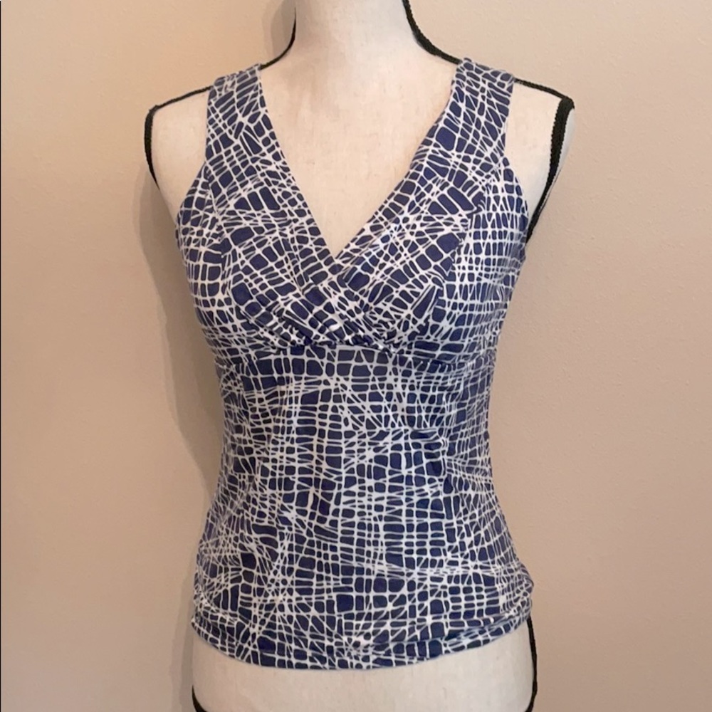 Ann Taylor petite blue top